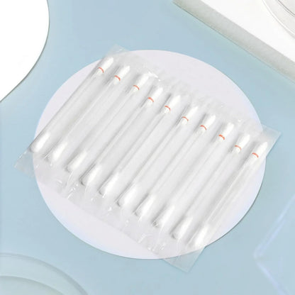 Ear Q Tips 50pcs Box pet ear cleaning special pet cotton swab to clean ear mites, Cat Ear Swabs Absorbent Q Ear