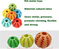 Dog Treat Toy Ball, Dog Tooth Cleaning Toy, Interactive Dog Toys