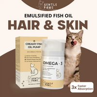 Vet Coach Omega 3 Fish Oil 50ml – Emulsified Cat Supplement