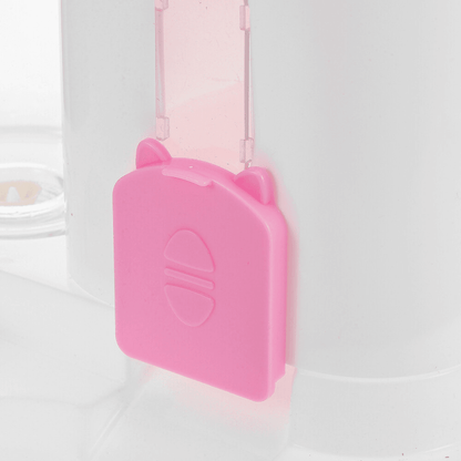 Convenient Cat Water Fountain With Food Bowl Automatic Pet Water and Food Feeder, Food Bowl, Without Battery