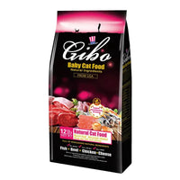 GIBA Kitten Cat Food Fish Beef Chicken and Cheese 1.5kg