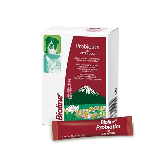 Bioline Probiotics for Cats & Dogs 3gX10pcs