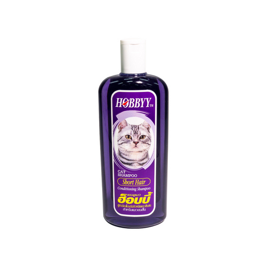 Hobbyy Cat Bath Cat Shampoo, formula for short-haired cats, 300 ml.