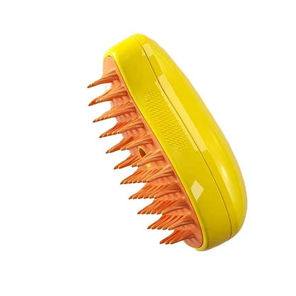 Dog Cat Steamer Brush Pet Grooming Tool Shedding 3 in 1 Electric Sprayers Massage Combs