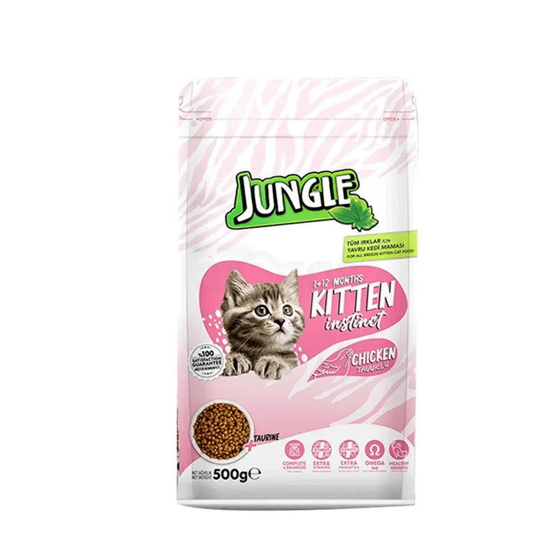 Jungle Kitten Dry Cat Food Chicken - 1.5kg
