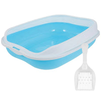 Portable Open-Top Kitten Litter Tray (Up to 4 Months) – Stain Resistant, 41cm