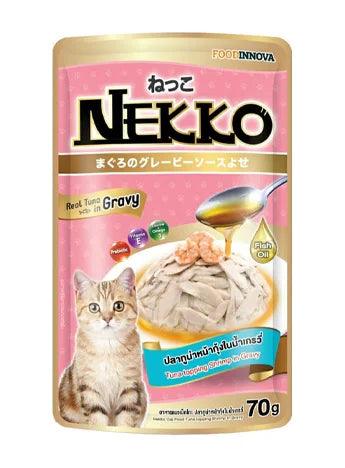 Nekko Tuna Topping Shrimp with Scallop Gravy - 70g
