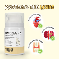 Vet Coach Omega 3 Fish Oil 50ml – Emulsified Cat Supplement