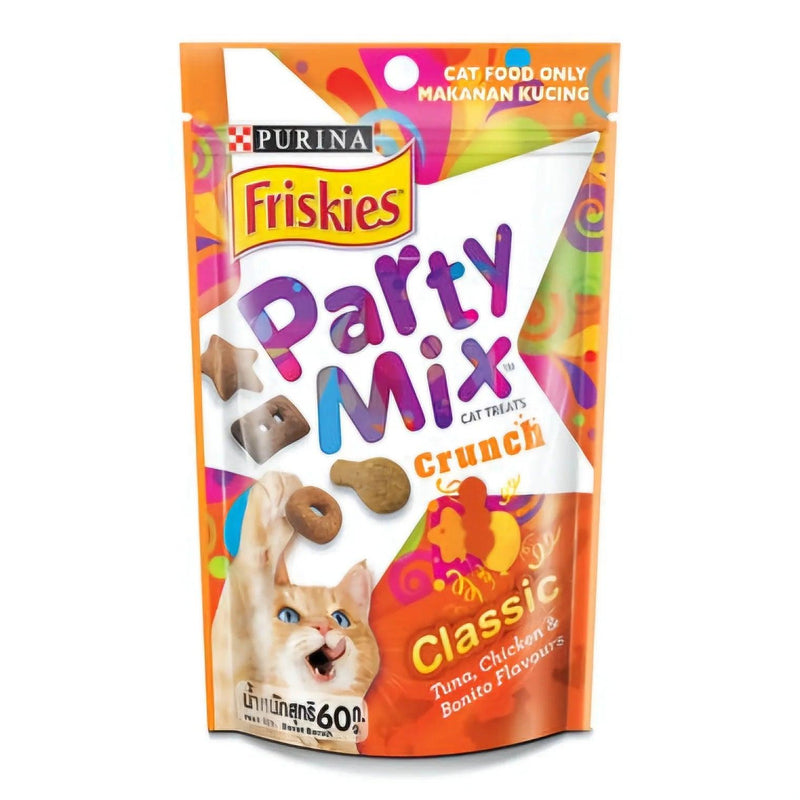 Friskies Party Mix Crunch Original Adult Cat Treats 60g