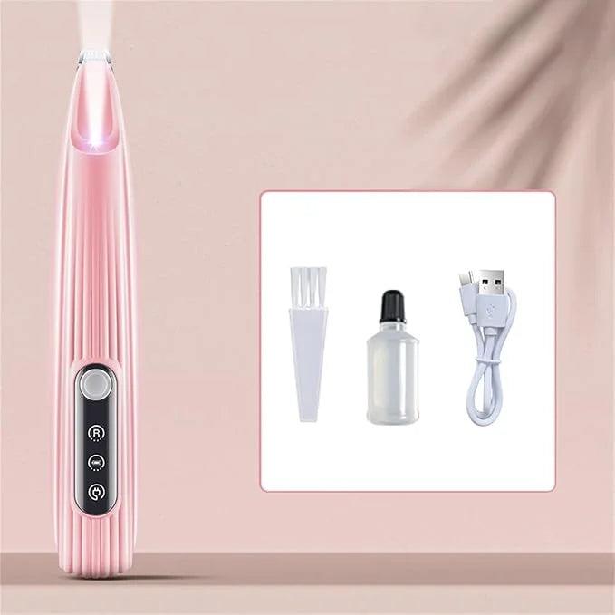 Electric Pet Cat & Dog Paw Trimmer for Pedicure, Nose, Ear, Eye Fur cleaning, Low Noise Cordless Dog Paw Trimmer, Rechargeable Cat/Dog Clippers with LED Light