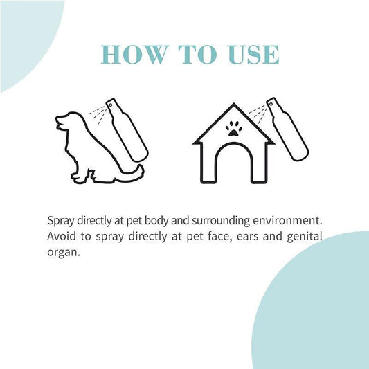 Bioline Pet Large Perfume CHANCE Flavor Deodorant Freshing Spray Cats & Dogs Perfume -- 207ml