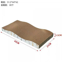 Cat Scratchers Cardboard, S Shape Cat Scratch Pad,