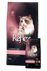 Reflex Plus Mother & Baby Adult Dry Cat Food with Lamb & Rice 1.5kg