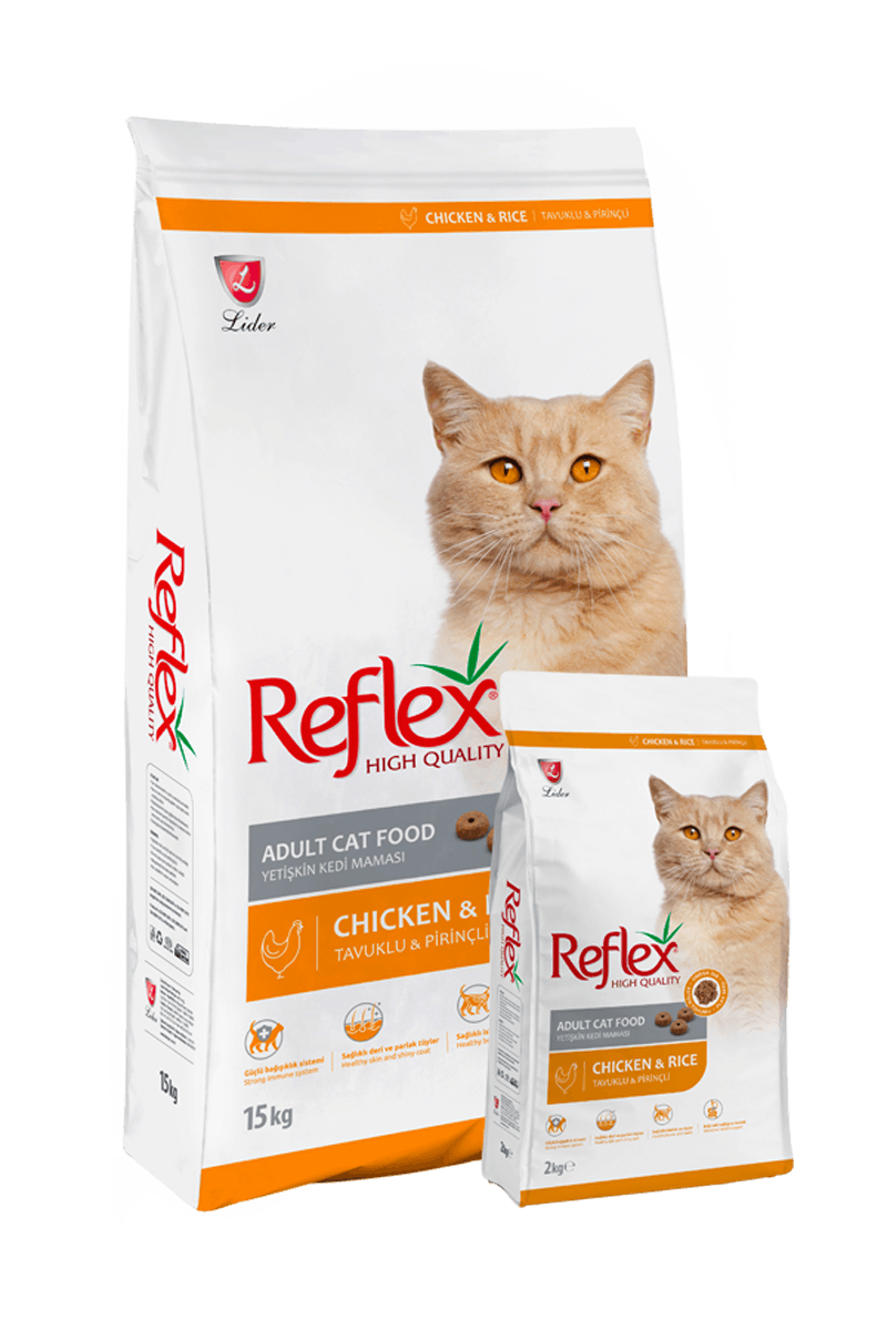 Reflex HiGH-QUALITY Adult Cat Food Chicken & Rice 2Kg
