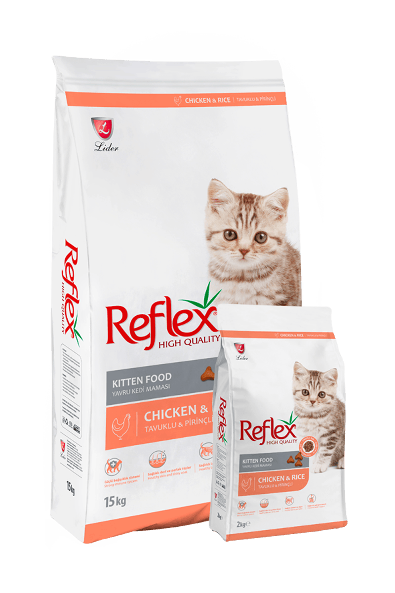 Reflex HiGH QUALITY Kitten Food Chicken and Rice 2Kg