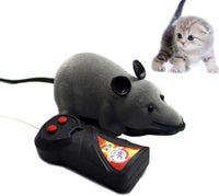 Remote Control Rat Toy, Wireless Remote Control Mouse Toy Fake RC Rat Toy Giant Realistic Rat Model Prank Joke Tricky Toy for Cat Dog Toy