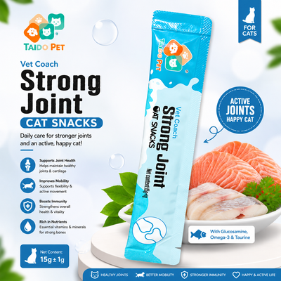 Taido Pet Vet Coach STRONG JOINT Cat Treat Snacks 15g