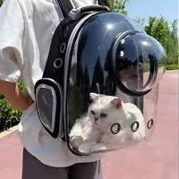 Cat Carrying Bag Space Pet Backpack Breathable Portable Transparent Backpack
