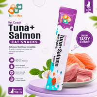 Taido Pet Vet Coach Tuna & Salmon Cat Treat Snacks 15g