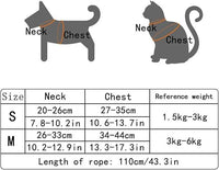 Panda Cartoon Design Vest Harness/ Body Belt with Leash for Pet Cat & Puppy