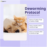 Kiwof Cat Deworming Tablets - Dewormer For cats ( 1 Tablet )