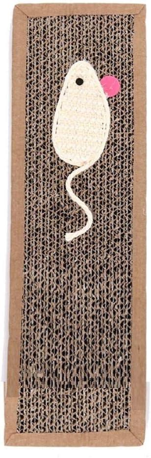 Cat Scratch Board Mouse Type Soft Bed Mat Claws Care Toys Cat Training Toy Cat Kitten Scratch Board Pad Corrugated Scratcher