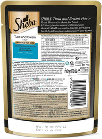 Sheba Premium Loaf Fine Wet Cat Food for Adult in Tuna & Bream 70g