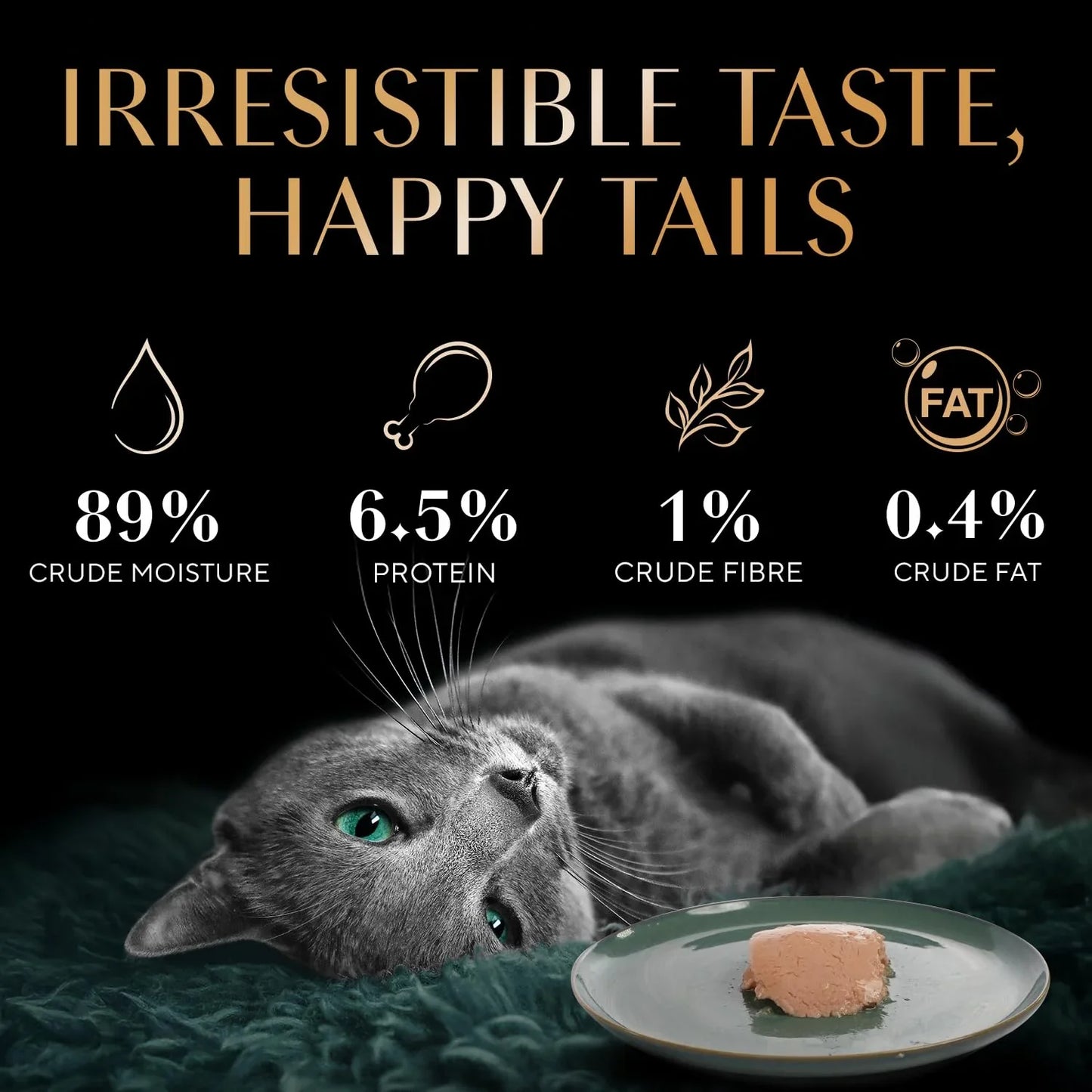 Sheba Premium Loaf Fine Wet Cat Food for Adult in Chicken 70g