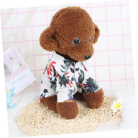 Pet Shirts Fashion Puppy Blouse Breathable Cat and Dog Clothes Pet Coat Adorable Cat and Dog Blouse Color spring and summer four seasons clothes supplies