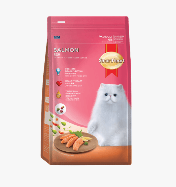 SmartHeart Adult Dry Cat Food Salmon (3kg)