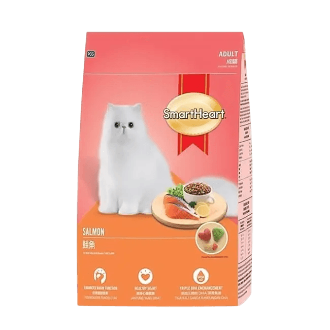 SmartHeart Adult Dry Cat Food Salmon (1.2kg)