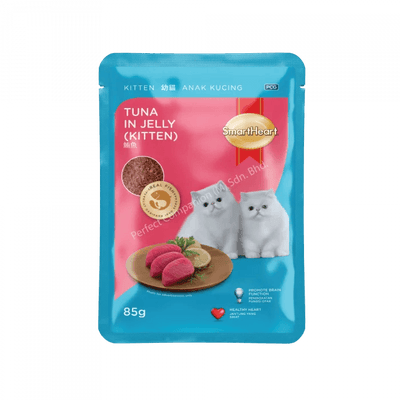 SmartHeart Kitten Pouch - Tuna In Jelly (85g)