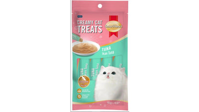 SmartHeart Lickable Creamy Cat Treat Tuna Flavor 4*15g