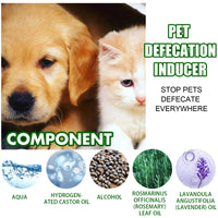 Yegbong 30ml Pet Cat & Dog Toilet Potty Training Spray Defecation and Urination Positioning Inducer