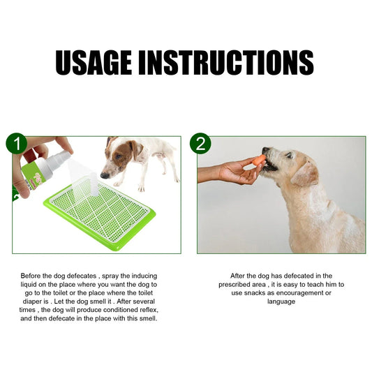 Yegbong 30ml Pet Cat & Dog Toilet Potty Training Spray Defecation and Urination Positioning Inducer
