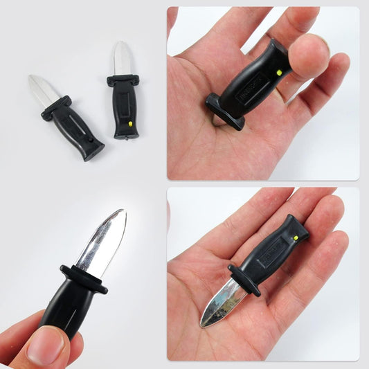 Plastic Retractable Knife, Trick Prank Toy Knife, Prank Fake Dagger Knife, Magic Disappearing Bayonet