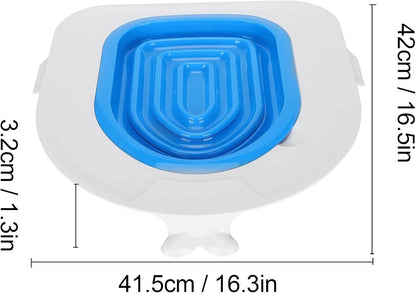 Best Plastic Cat Toilet Trainning Kit Tool Pet Cat Toilet Seat Trainer Urinal Seat Pad Mat Conserve Litter Pet