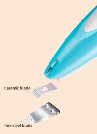 Professional Rechargeable Dog Cat Electric Paw Clippers Low Noise Pet Paw Hair Trimmer