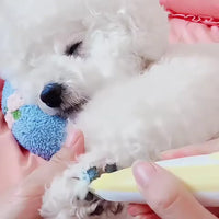 Professional Rechargeable Dog Cat Electric Paw Clippers Low Noise Pet Paw Hair Trimmer