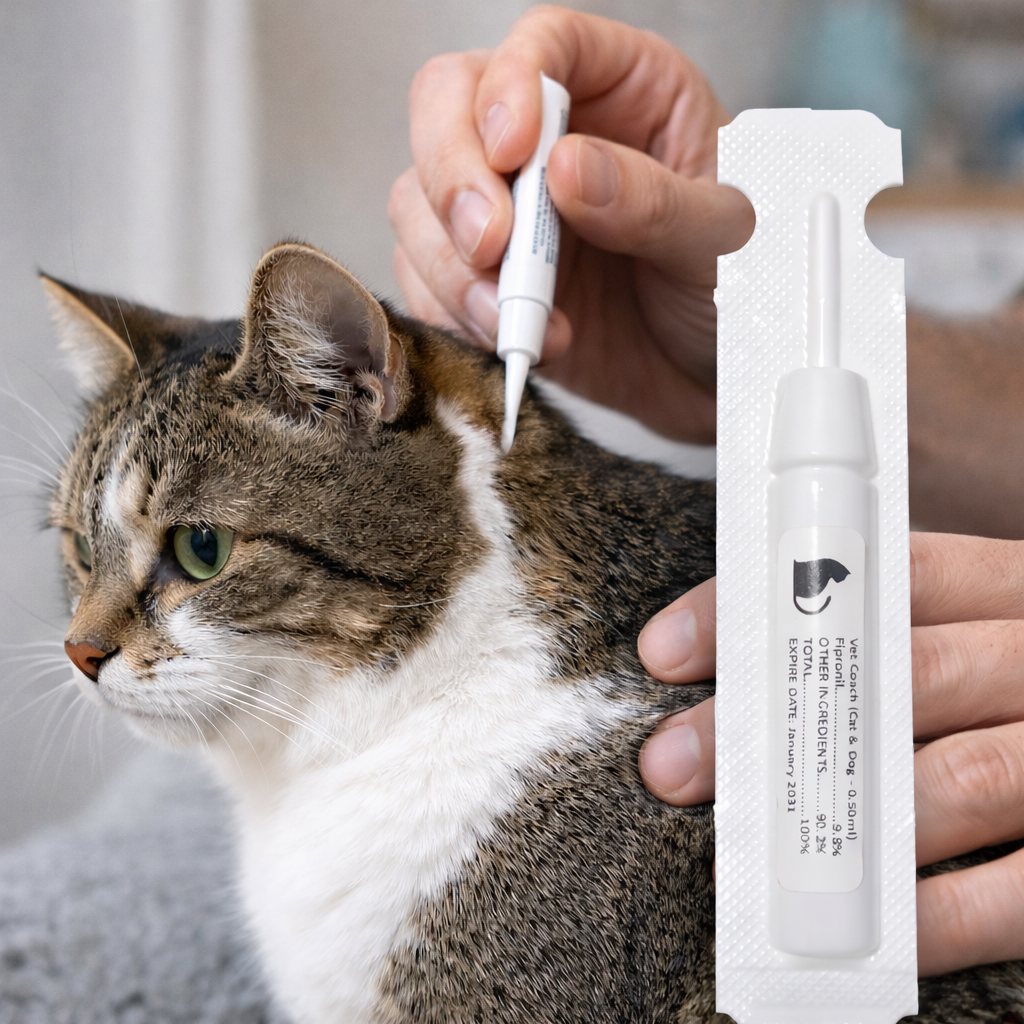 Vet Coach Cat & Dog Spot-On Flea Treatment – 0.50ml