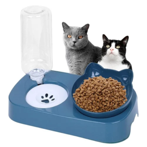 cat-dog-feeding-bowl-2-in-1-pet-food-with-water-bowl-high-footed-anti-overturning-automatic-refill