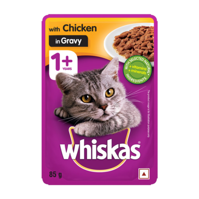 whiskas adult pouch