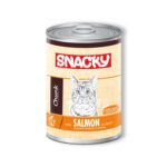 Snacky Adult Canned Food Salmon In Gravy 400G