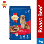 SmartHeart Adult Dog Dry Food with Roast Beef Flavor 3kg