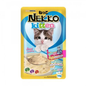 Nekko Kitten Pouch Tuna Mousse And Goat Milk 70g