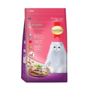 SmartHeart Adult Dry Cat Food Seafood