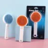 Colourful Pet Grooming Brush pet self-cleaning pin comb pet hair remover