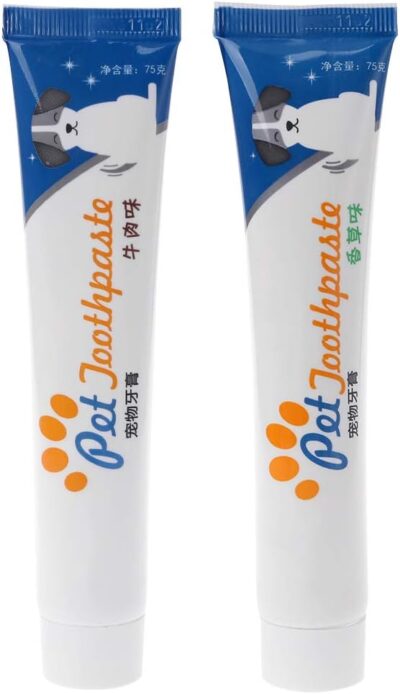 Natural Pet Toothpaste Edible Dog Puppy Cat Teeth Cleaning Toothpaste Oral Care Pet Supplies