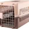 CALANDIS® Cat Carrier Transport Box Hard Sided Dog Cat Kennel for Kitten Outdoor Black | Carriers & Totes | Dog Supplies