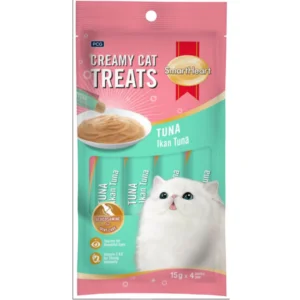 SmartHeart Lickable Creamy Cat Treat Chicken Flavor 4*15g